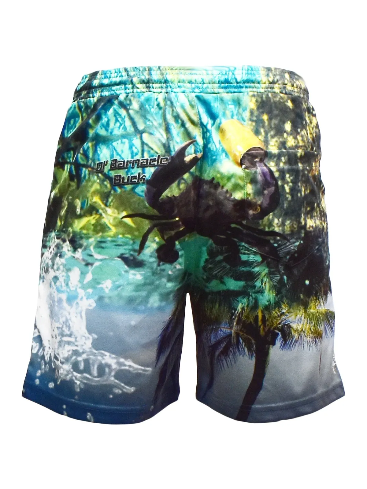 Adult Sun Safe Fishing Shorts - Grab Ya Crab