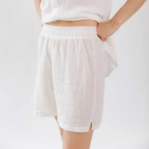 Cabana Shorts, White