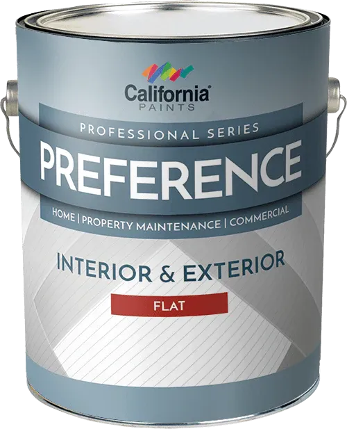 California Products Malibu Preference Interior & Exterior Paint Flat Medium Base - 1 Gallon