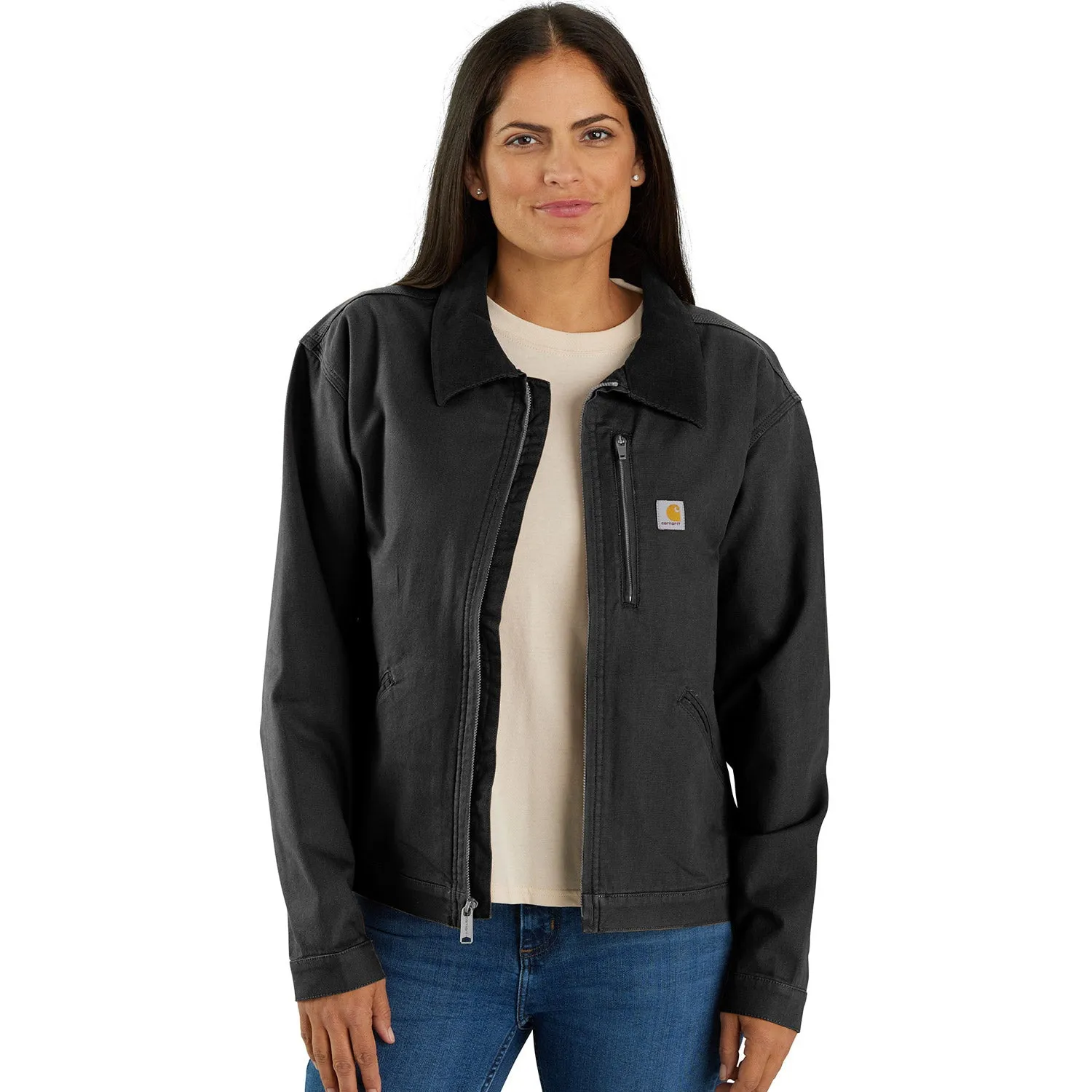 Carhartt Women's Re-Engineered Rugged Flex® Loose Fit Canvas Detroit Jacket