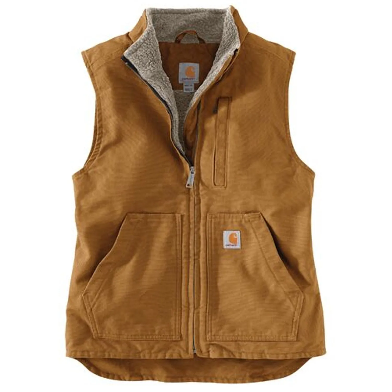 Carhartt Women's Washed Duck Mock Neck Vest