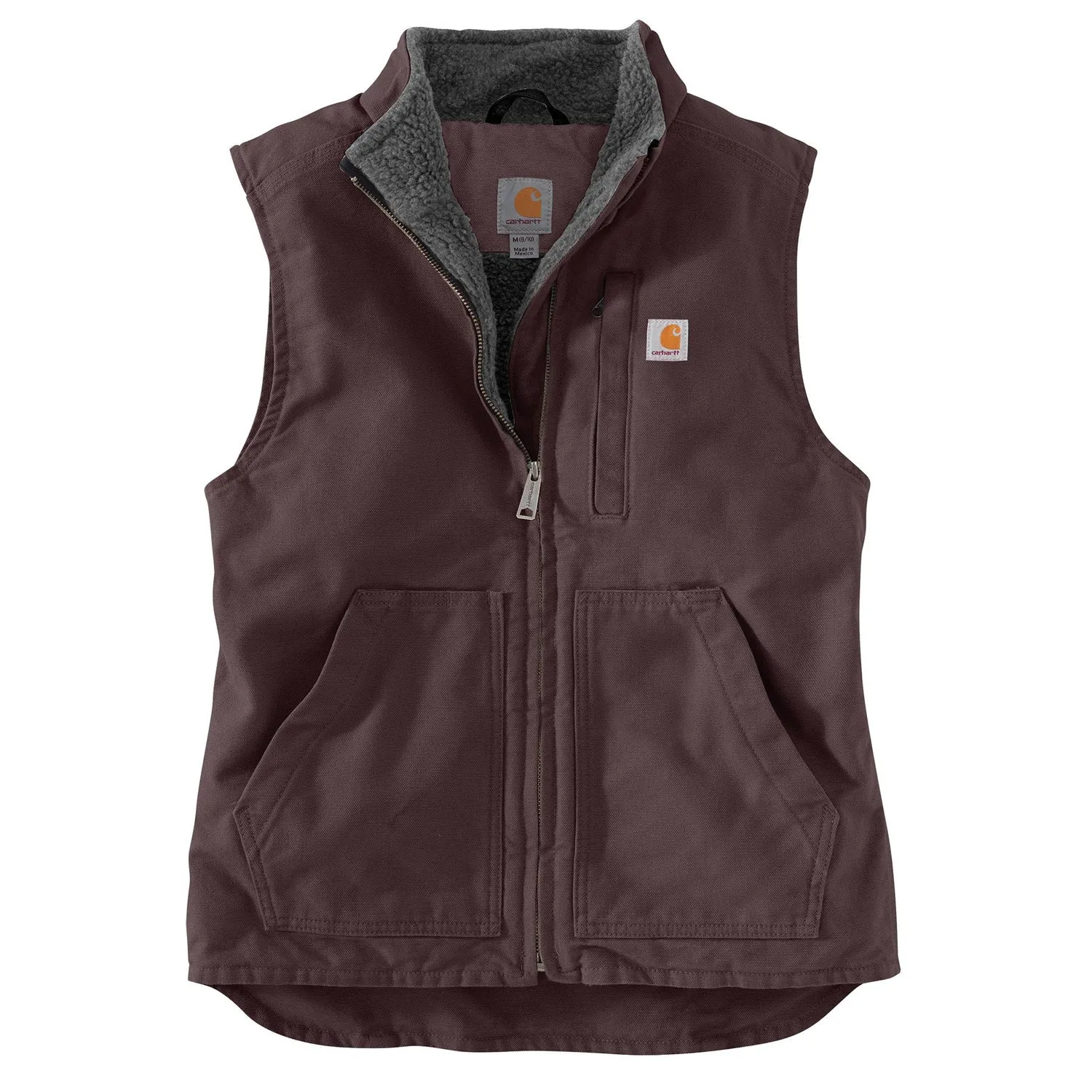 Carhartt Women's Washed Duck Mock Neck Vest