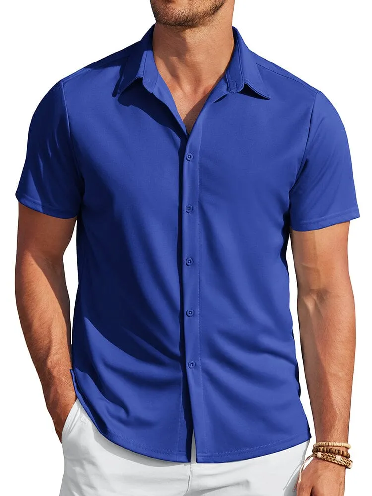 Casual Wrinkle Free Stretch Shirt (US Only)