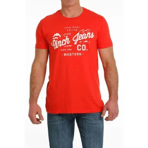 Cinch Classic Logo Tee ~ Red