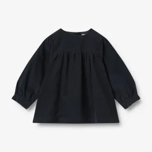 Dress L/S Elvira - navy