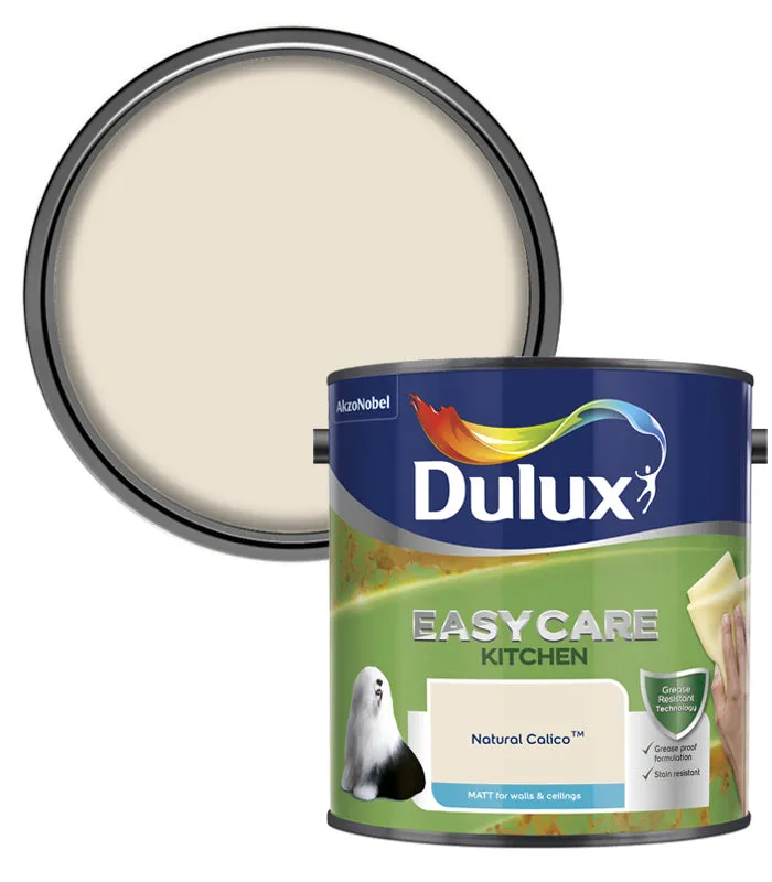 Dulux Easycare Kitchen Matt Paint - 2.5 Litre