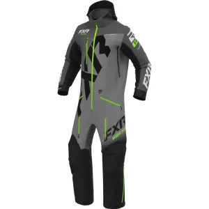 FXR  Black Charcoal Grey Lime CX Lite Monosuit HydrX Pro Uninsulated Dry Vent