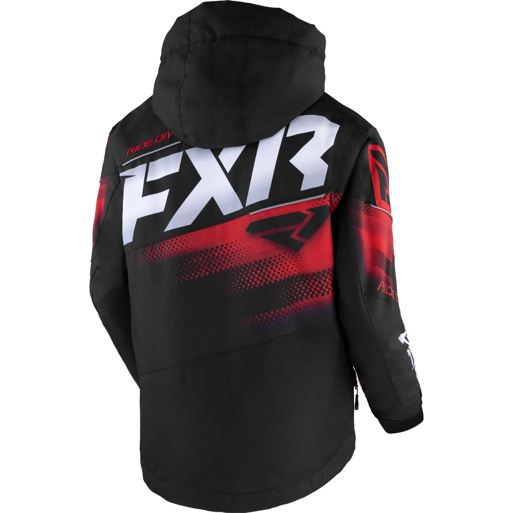 FXR Child Boost Snowmobile Jacket Black/Red