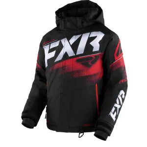 FXR Child Boost Snowmobile Jacket Black/Red