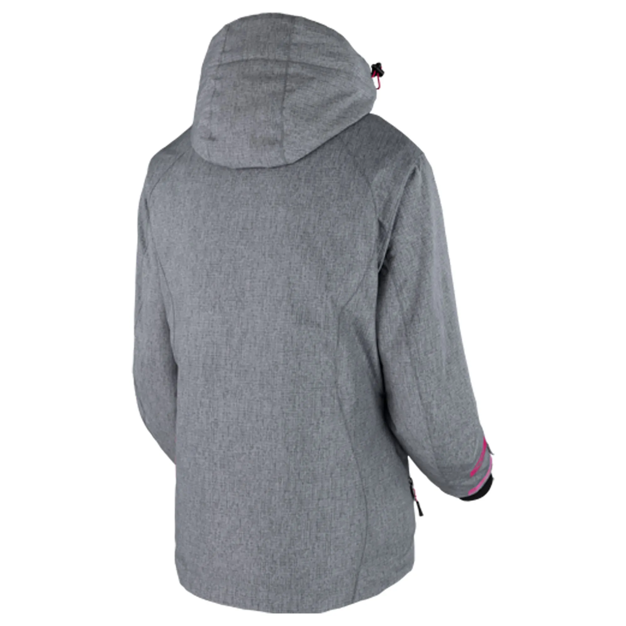 FXR Fresh Snowmobile Jacket Grey Linen/Fuchsia