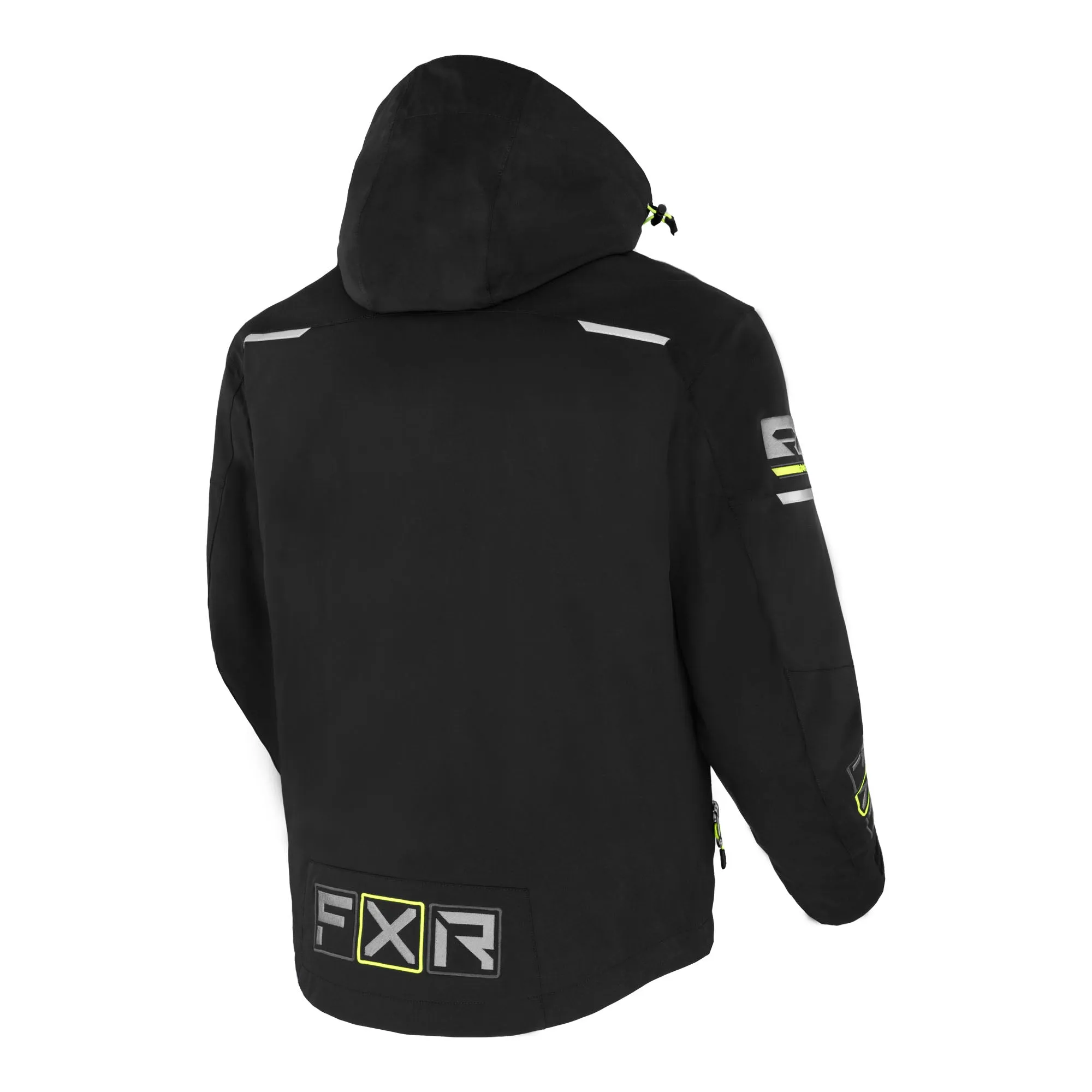 FXR Maverick Snowmobile Jacket Black/HiVis