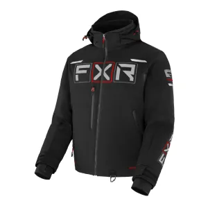 FXR  Mens Maverick Snowmobile Jacket Thermal Dry Snowproof HydrX Pro Black Red