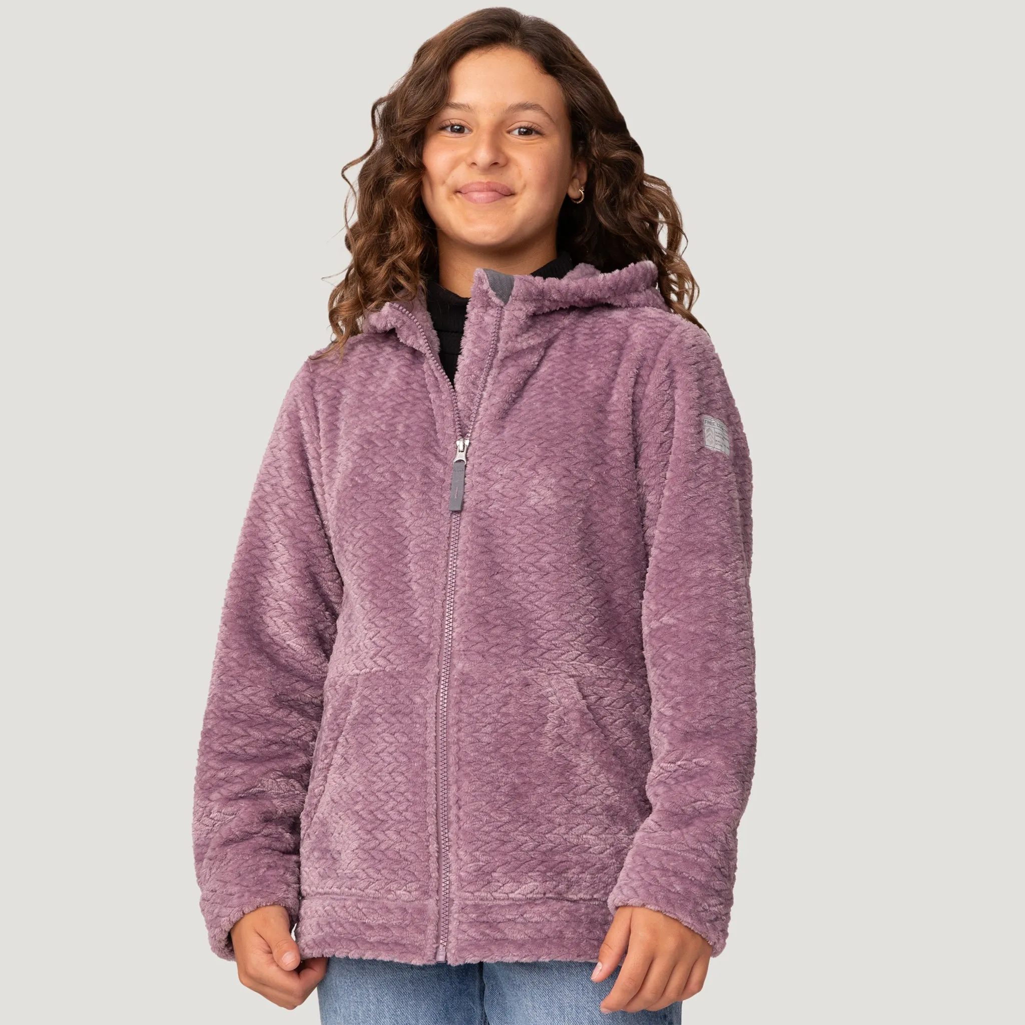 Girls' Braided Butter Pile® Jacket