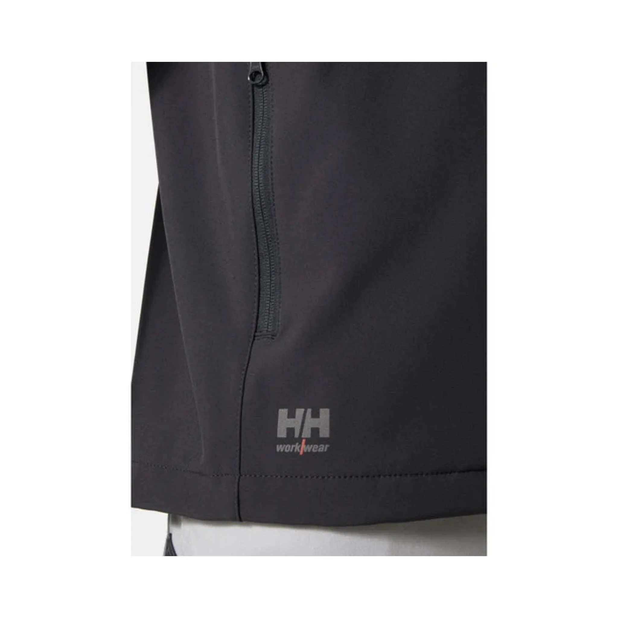 Helly Hansen Men's Softshell Work Vest 74086 Manchester 2.0 - OEKO-TEX® Certified, Front Zip, Water Resistant, PFC-Free, Reflective, Outdoor, Workwear | Sizes XS-4XL