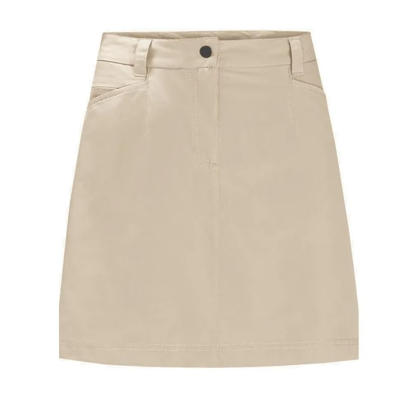 Jack Wolfskin Women's Sonora Skort - White Pepper