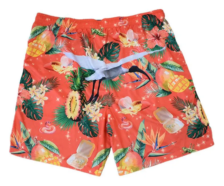 Kids Sun Safe Shorts - Christmas Bin Chicken