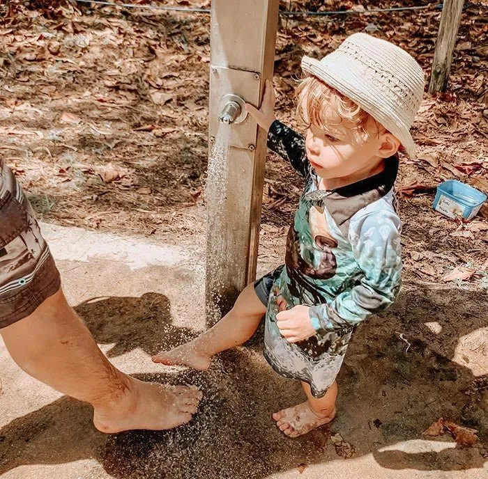 Kids UV Protective Fishing Shorts - Grab Ya Crab