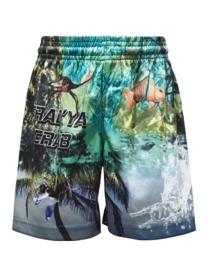 Kids UV Protective Fishing Shorts - Grab Ya Crab