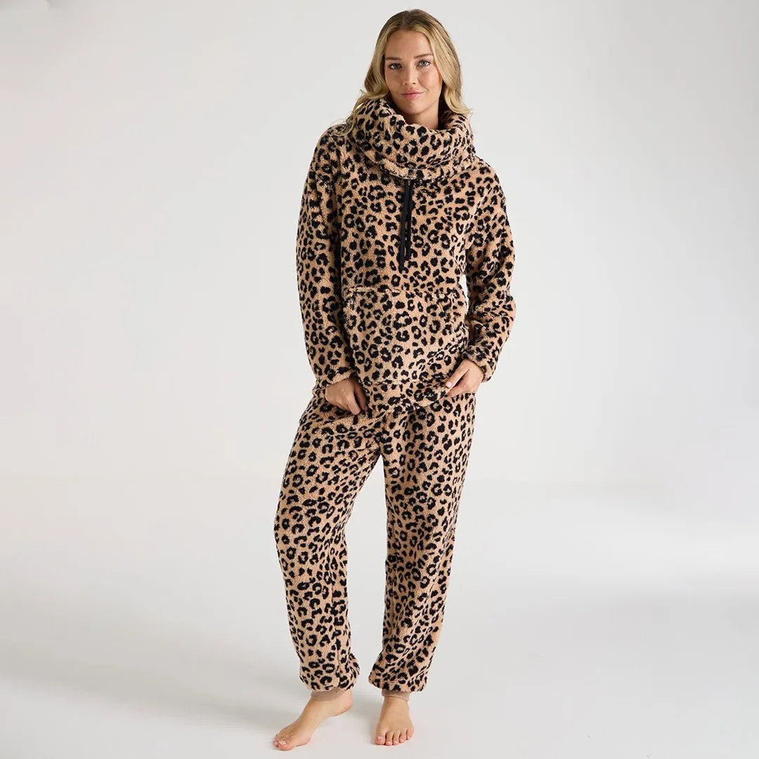 Ladies Fleece Loungewear Pants