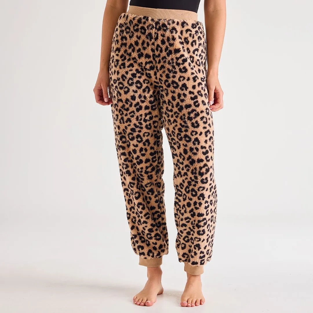 Ladies Fleece Loungewear Pants