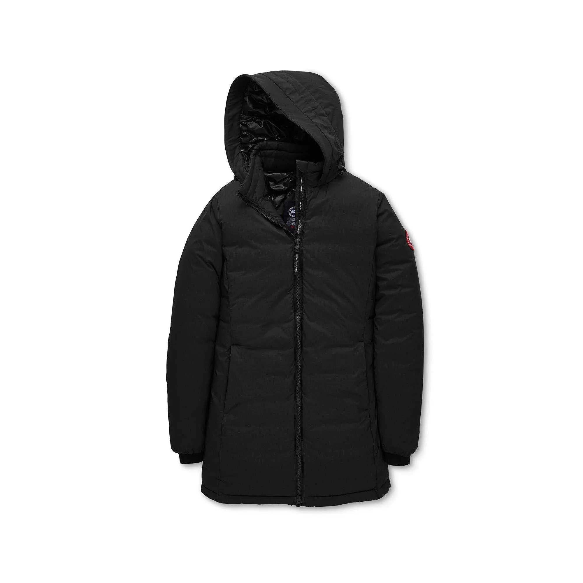 LDS CAMP HOODED JACKET BLACK