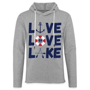 Live Love Lake Lightweight Terry Lake Hoodie