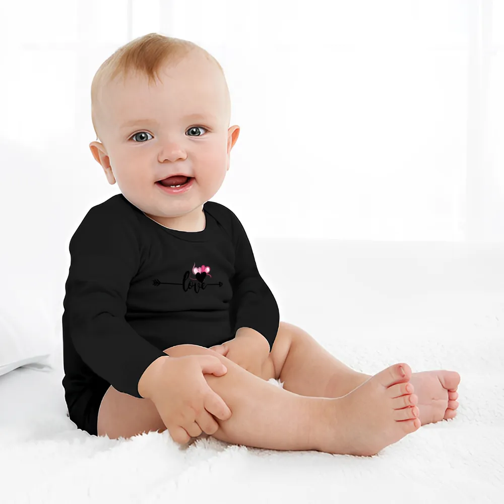 Love in Motion Baby Onesie