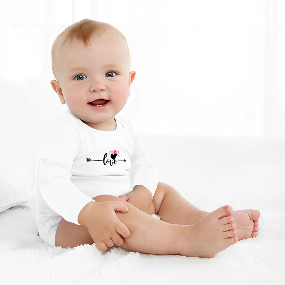 Love in Motion Baby Onesie