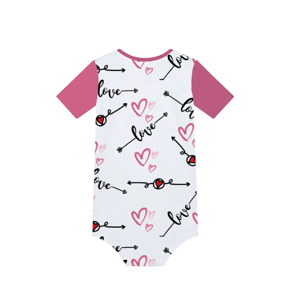 Love in Motion Baby's Short Sleeve Romper