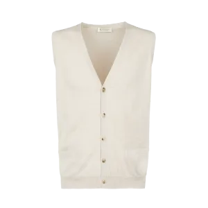 LUXE CASHMERE V NECK VESTS