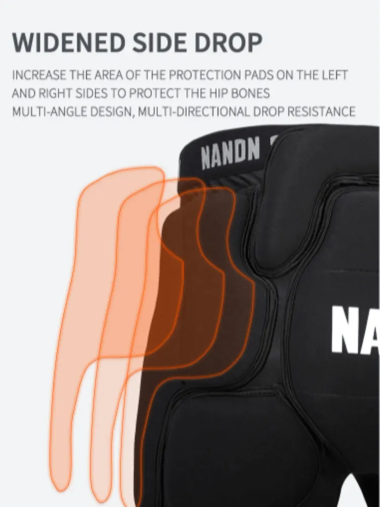 Nandn Unisex Tri-Flex Shorts & Knee Pads Set