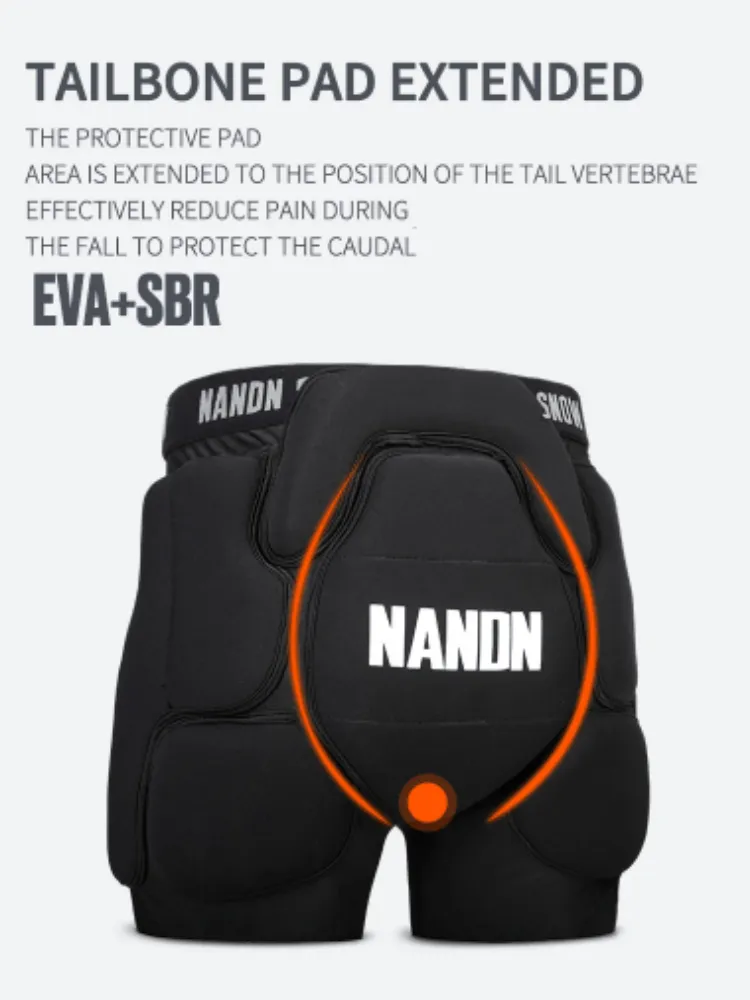 Nandn Unisex Tri-Flex Shorts & Knee Pads Set