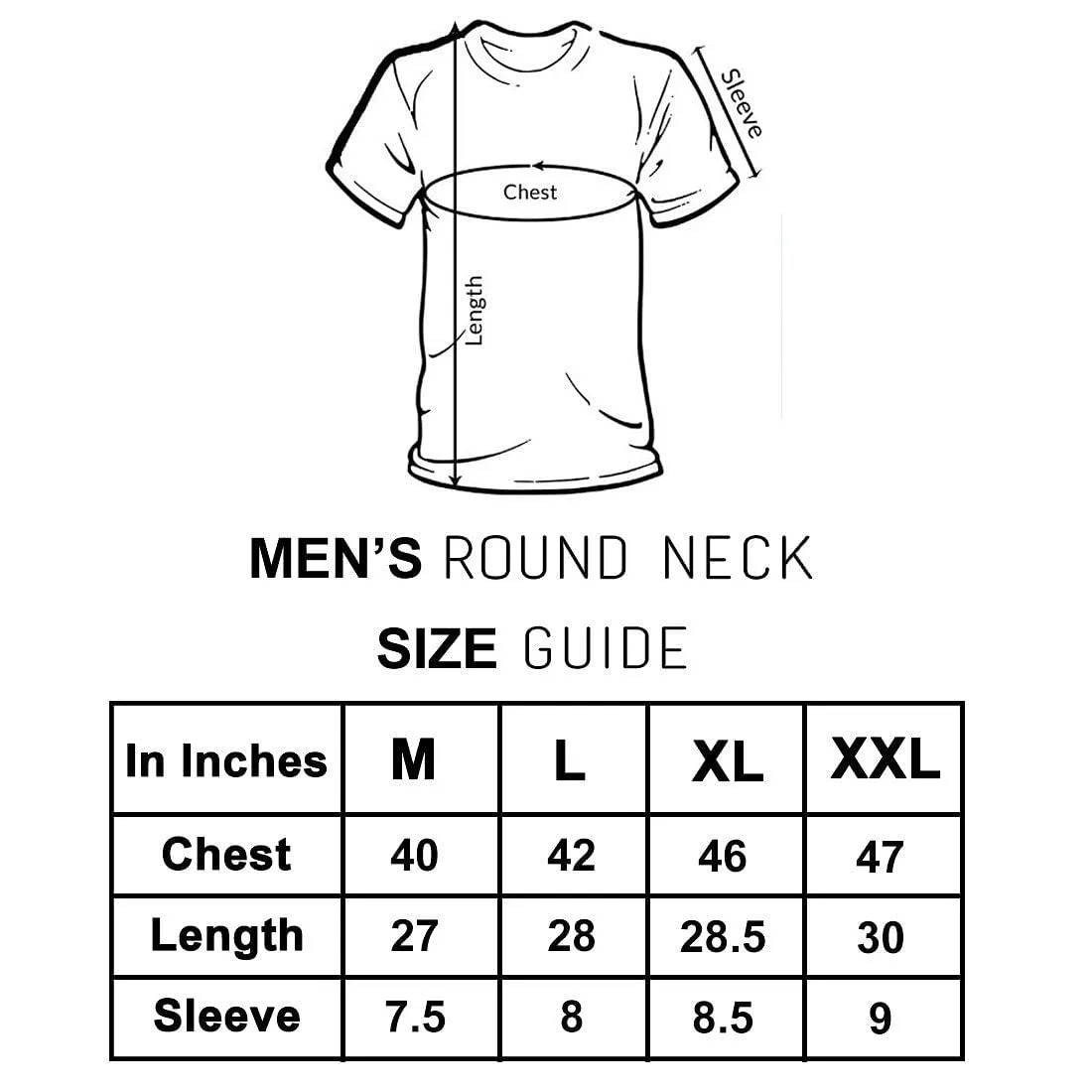 Nutcase Designer Round Neck Men's T-Shirt Wrinkle-Free Poly Cotton Tees - Chained to The Screen