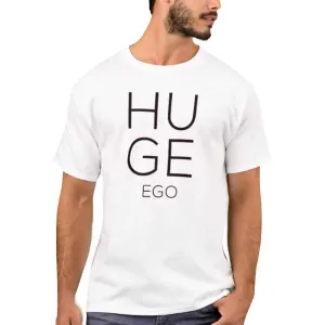 Nutcase Designer Round Neck Men's T-Shirt Wrinkle-Free Poly Cotton Tees - EGO