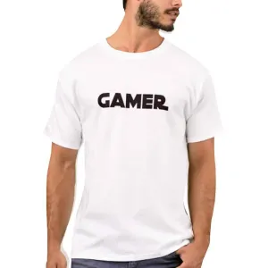 Nutcase Designer Round Neck Men's T-Shirt Wrinkle-Free Poly Cotton Tees - Gamer