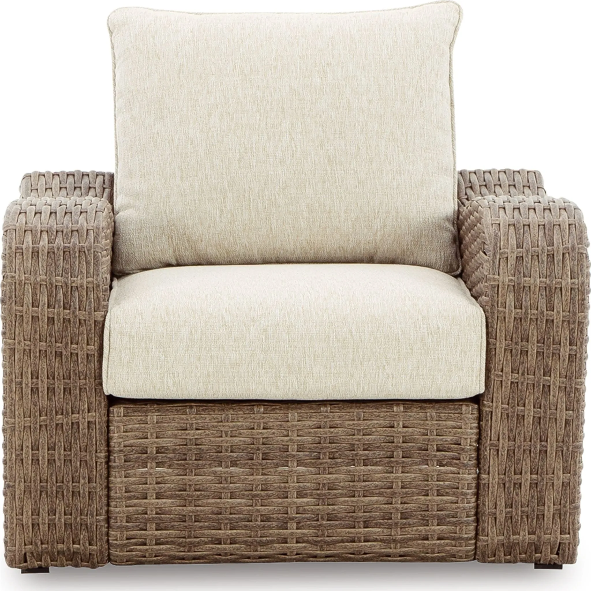 Outdoor Sandy Bloom Lounge Chair with Cushion