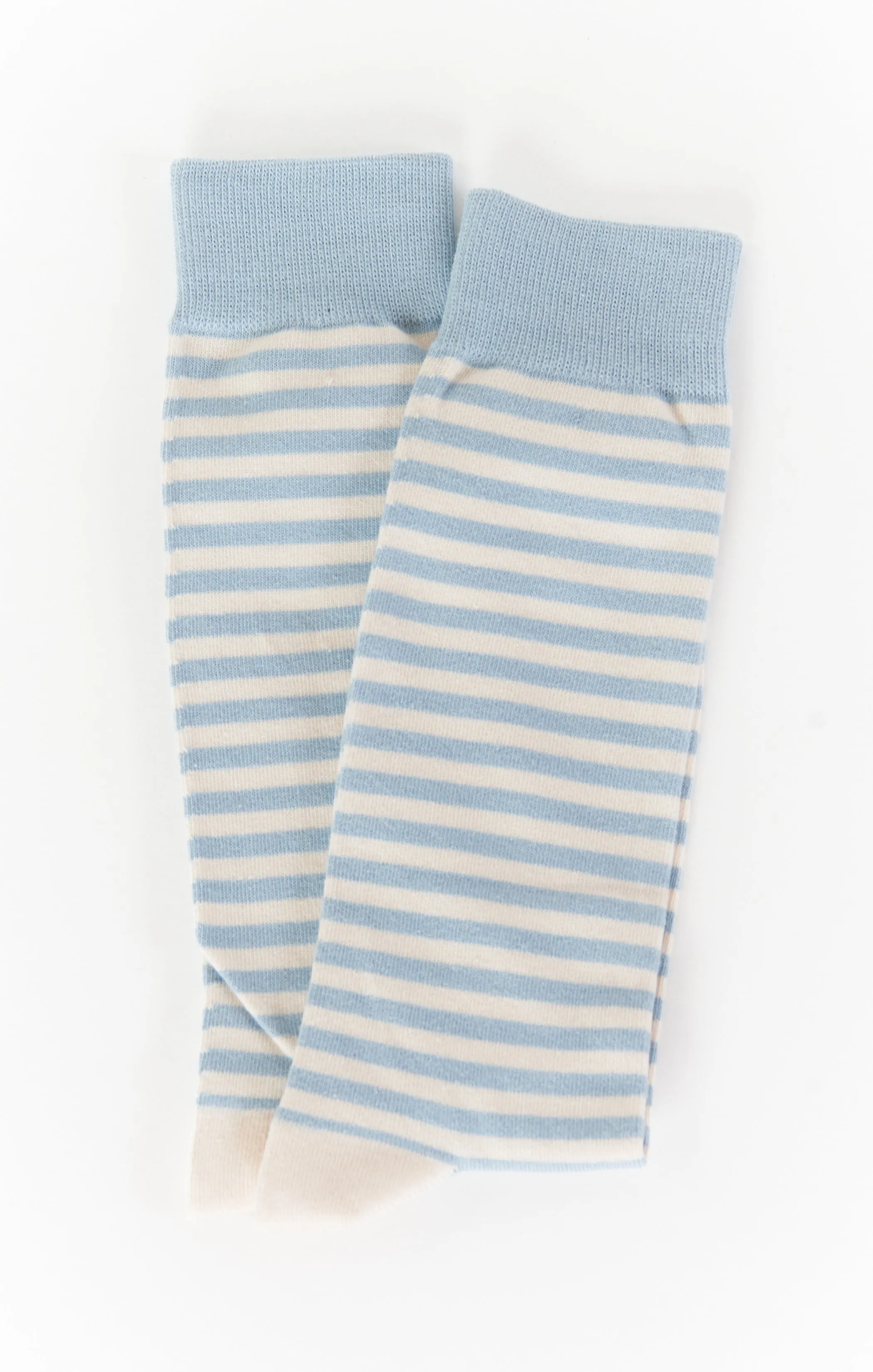 Owen Sock ~ Steel Blue Stripe