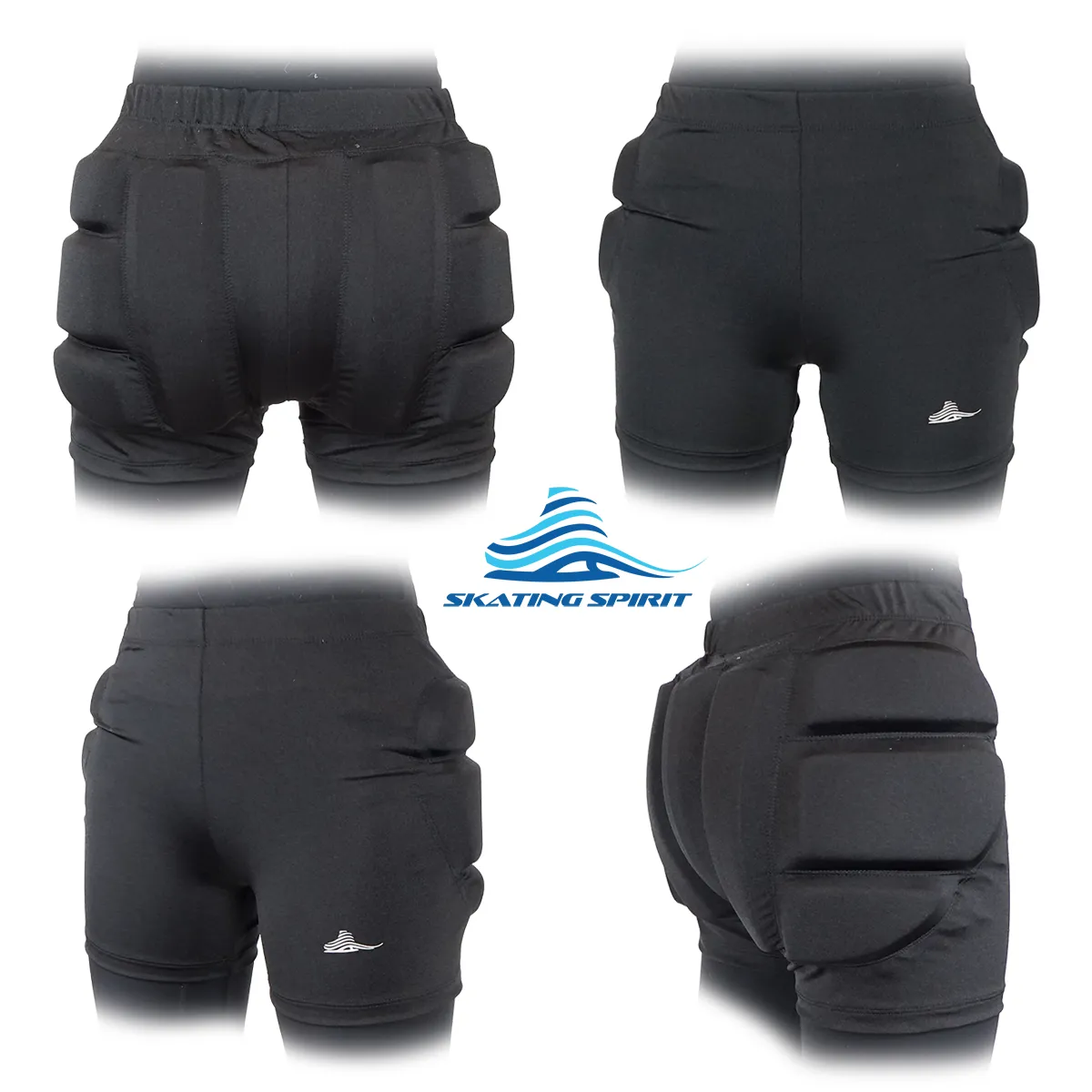 Padded Ice Skating Shorts Crash Pants - Skate with Confidence