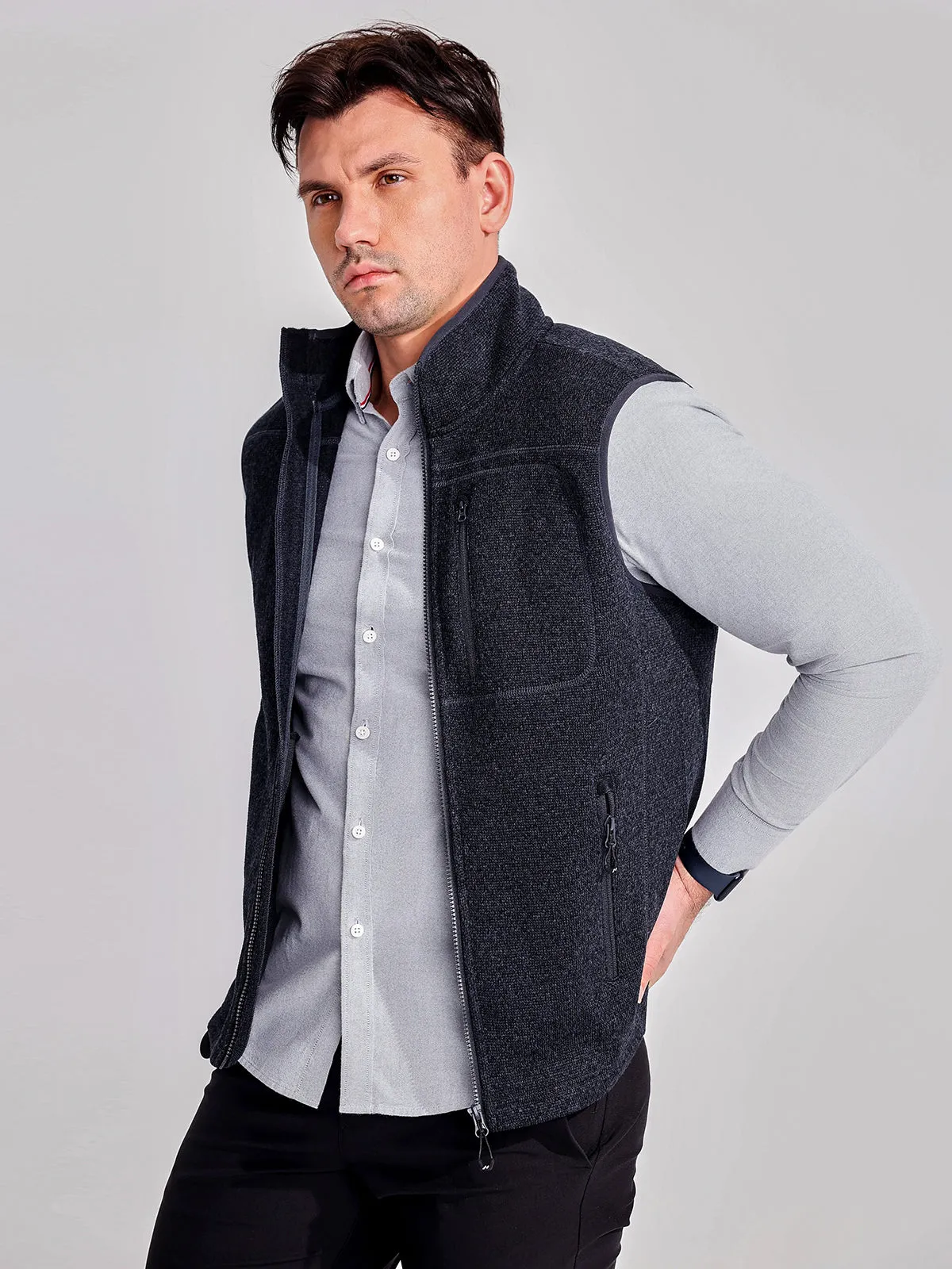 Recycled Tech Sherpa Vest