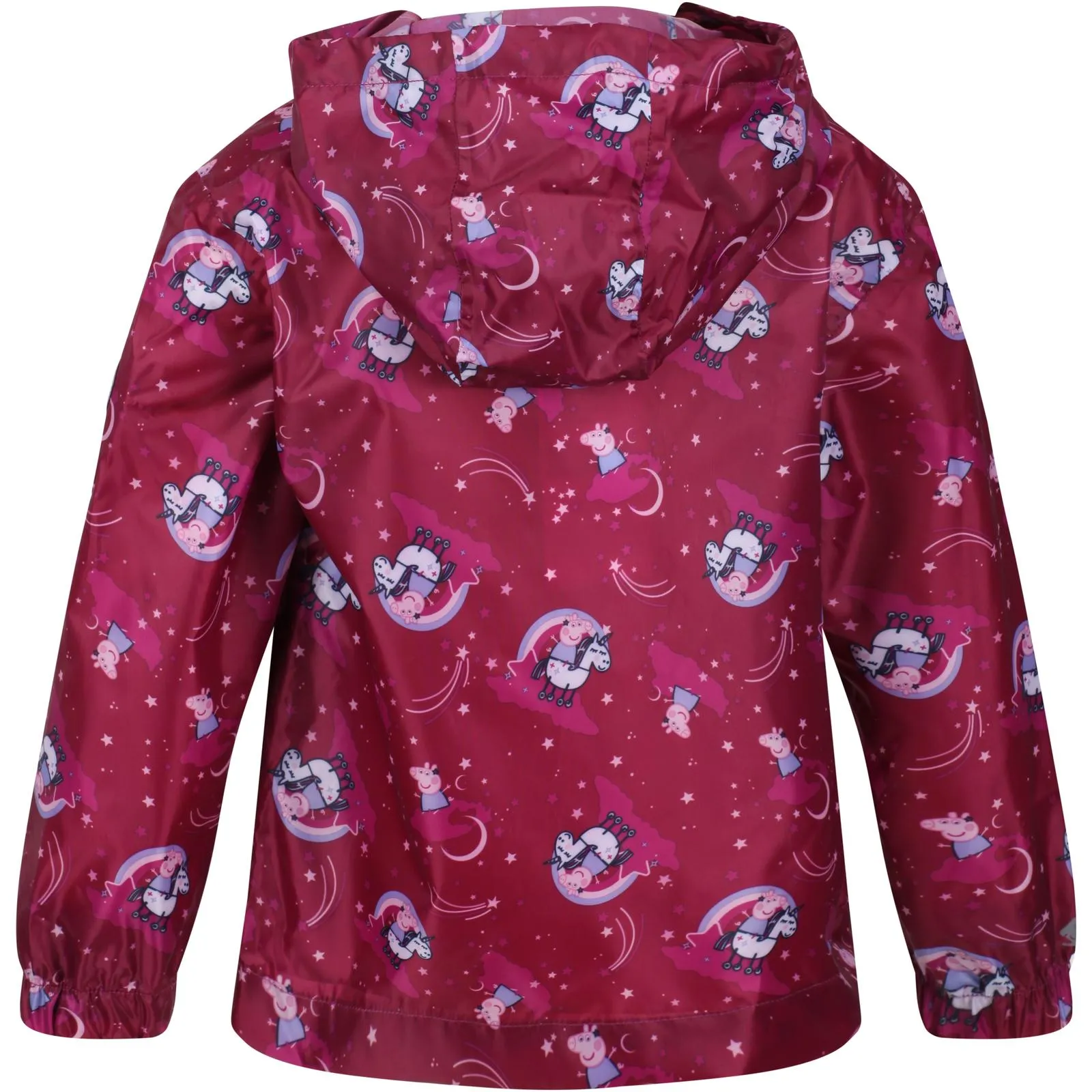 Regatta Kids Peppa Pig Waterproof Pack-It Zip Up Jacket