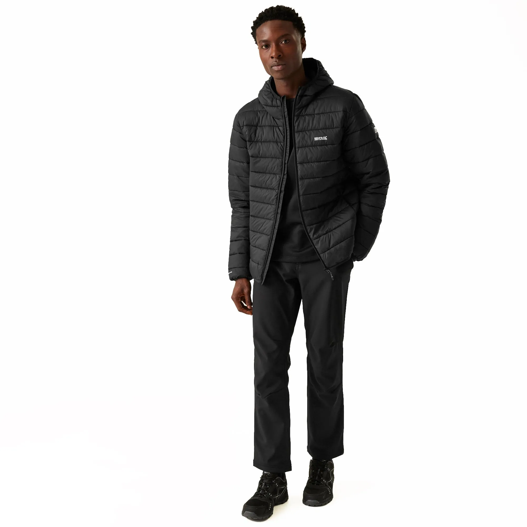 Regatta Mens Marizion Baffled Water-Repellent Jacket Coat