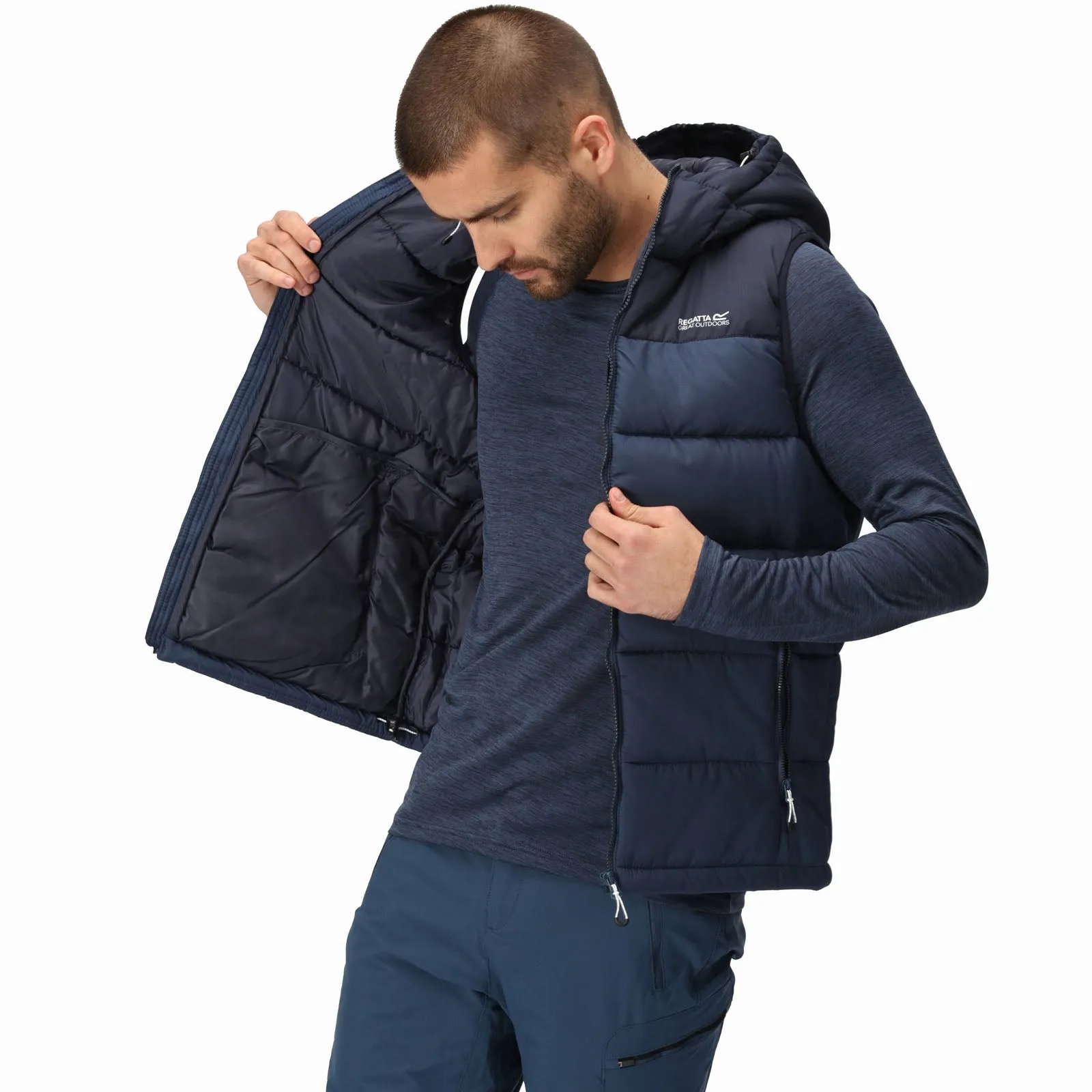 Regatta Mens Nevado Heavyweight Hooded Gilet