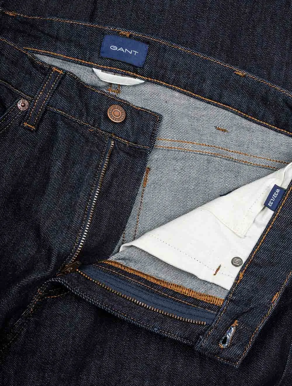 Regular Jeans Dark Blue