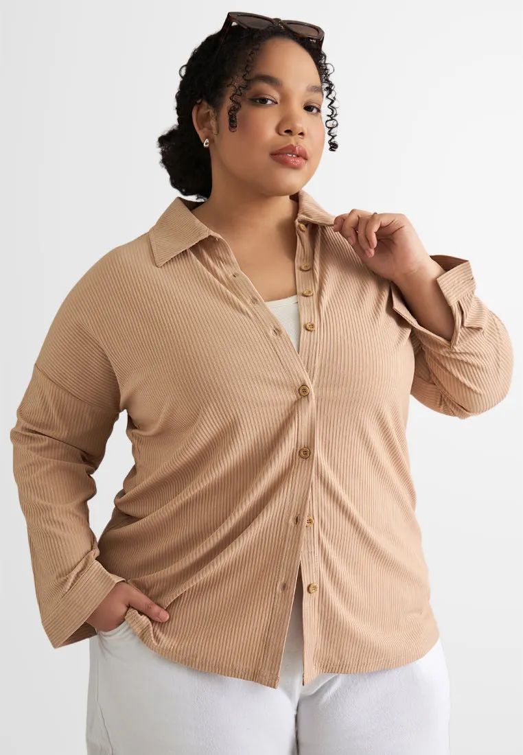 Riba Relax Ribbed Soft Shirt