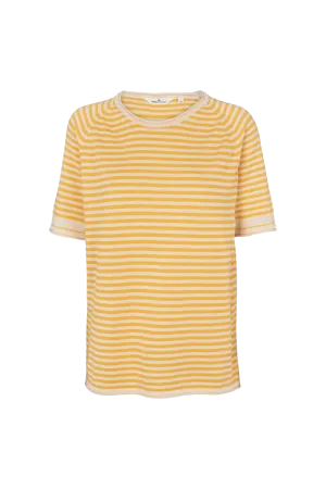 Soya SS Mini Stripe - Birch / Artisans Gold