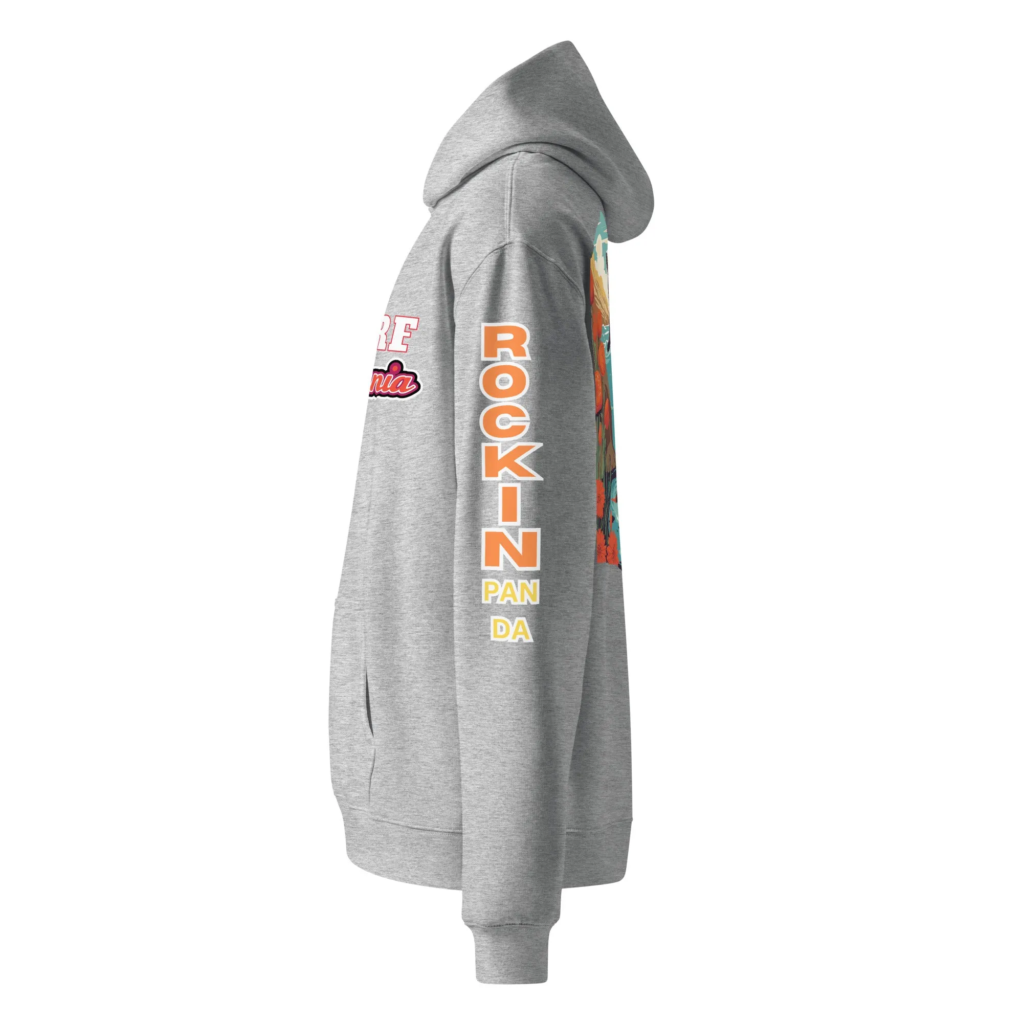 Surf California - Save the Beaches Oversized Unisex Hoodie