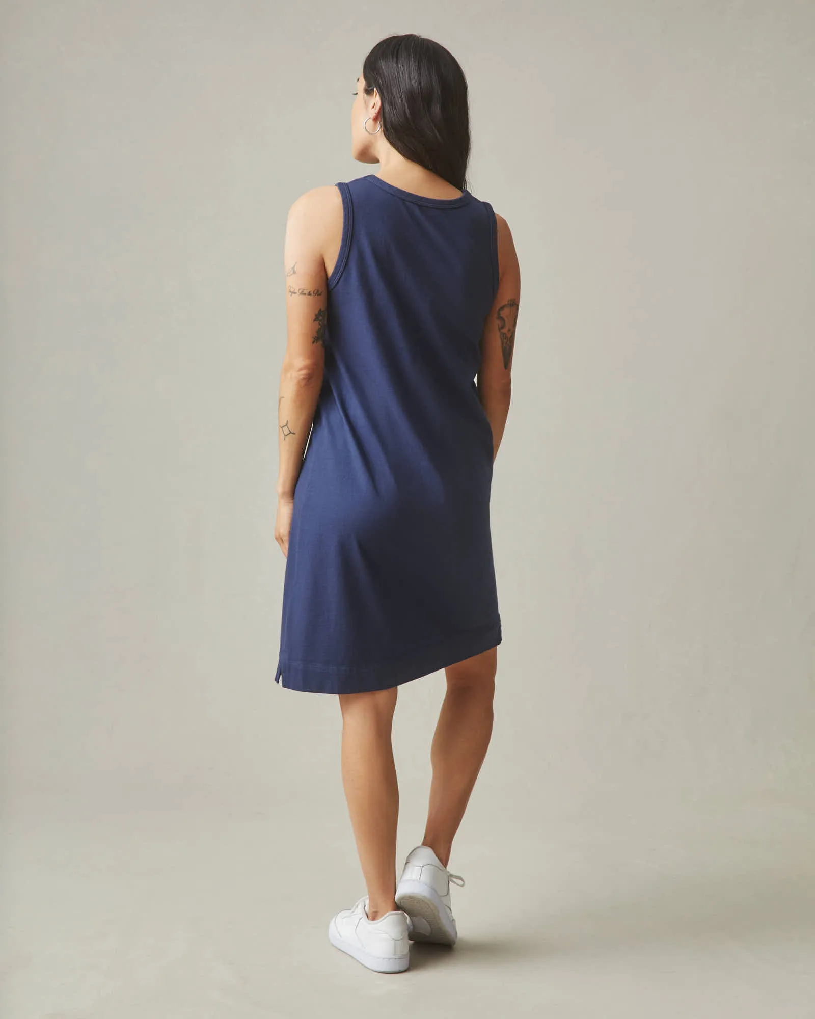 Tank Dress - Varsity Blue