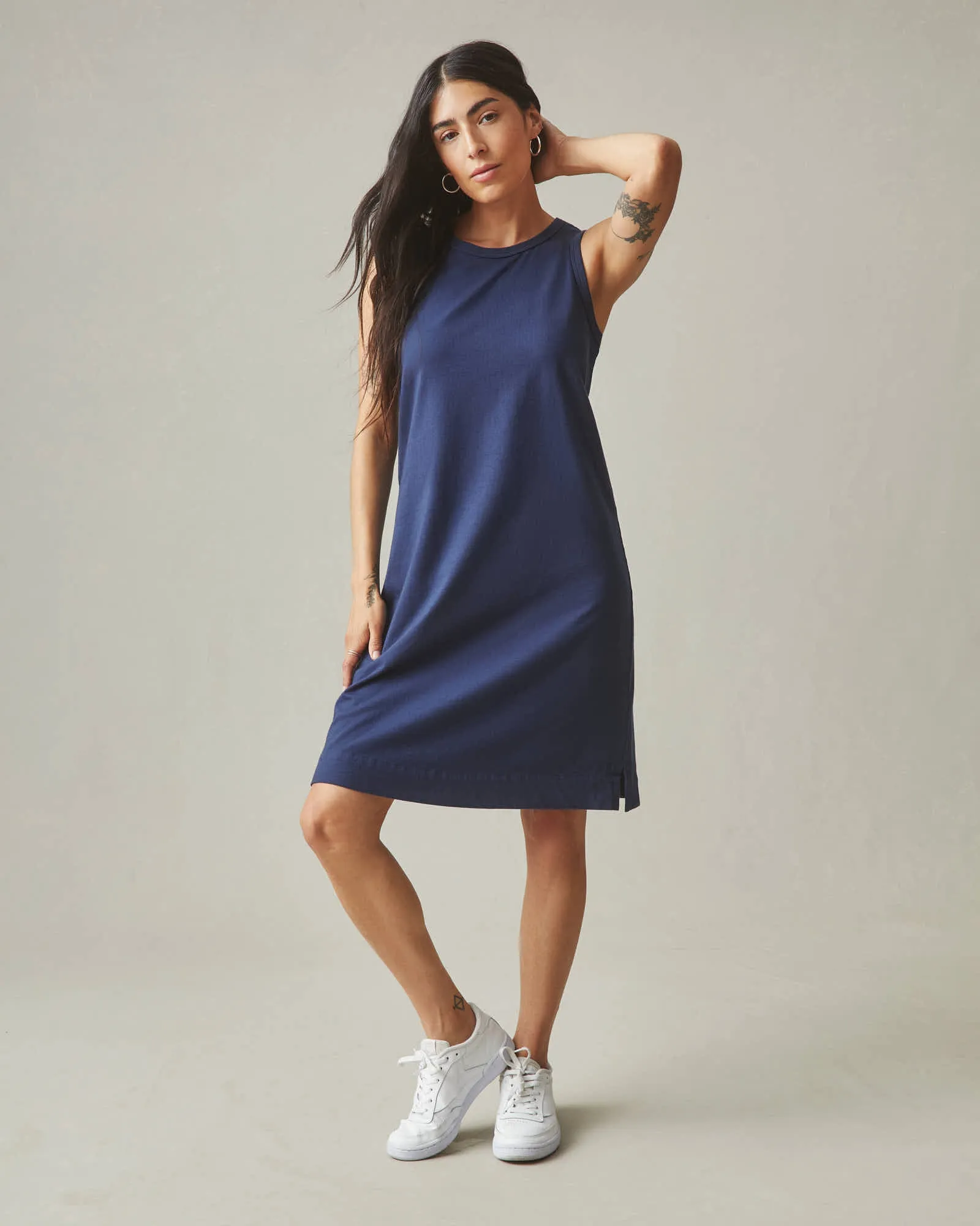 Tank Dress - Varsity Blue