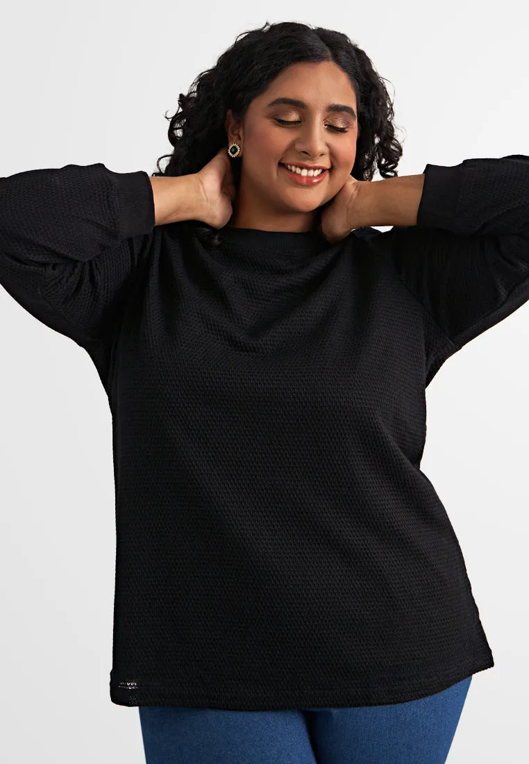 Toria Long Sleeve Knit Jumper Top