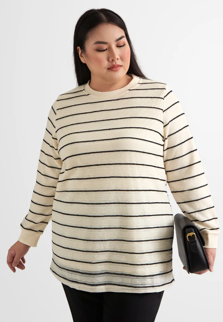 Toria Long Sleeve Knit Jumper Top